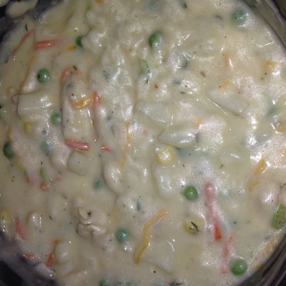 Stir it up let it cook for a few min