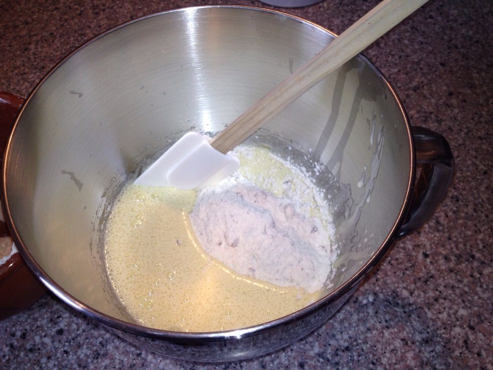 Stir lightly together