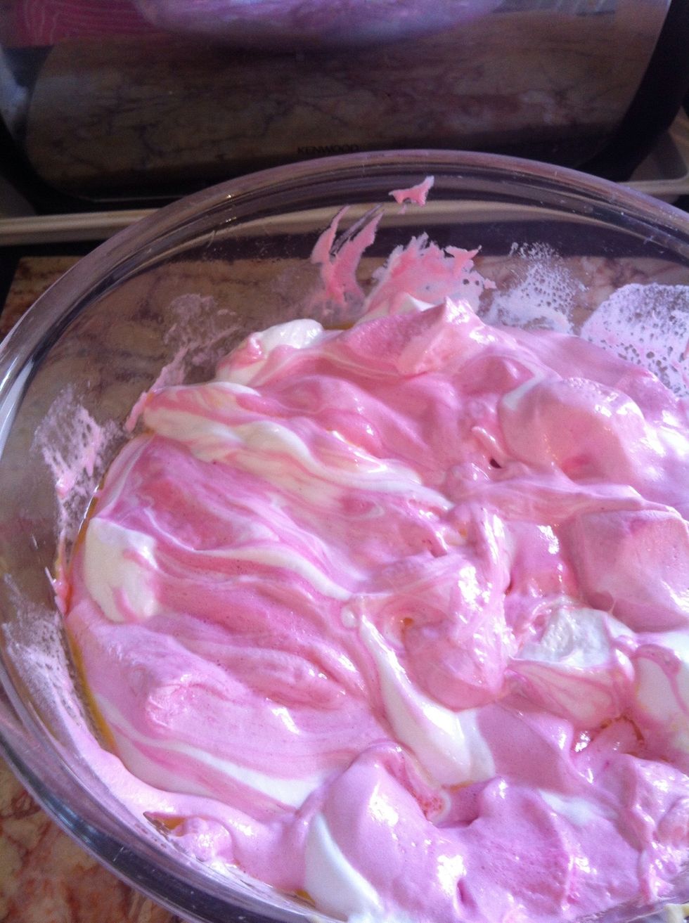 Stir melted mallows, watch out gets really sticky!