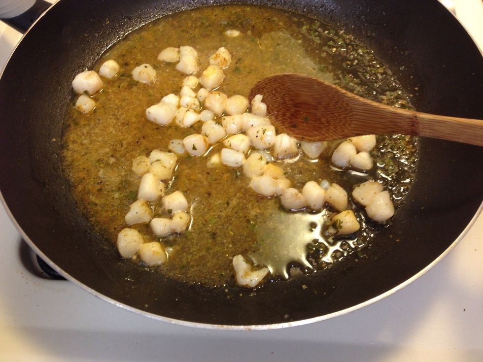 Stir occasionally, until slightly cooked