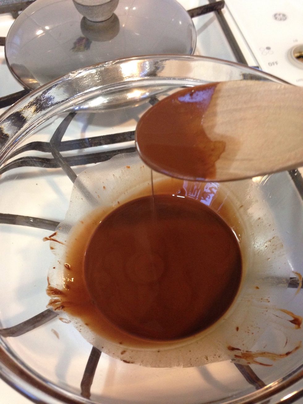 Stir often until melted