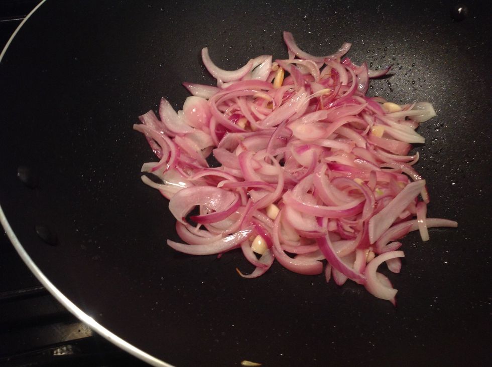 Stir on high heat for 3 minutes