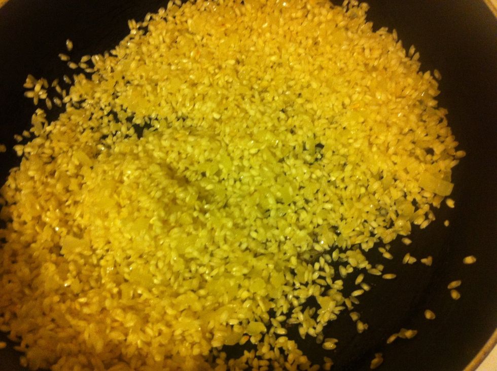 Stir on low heat!