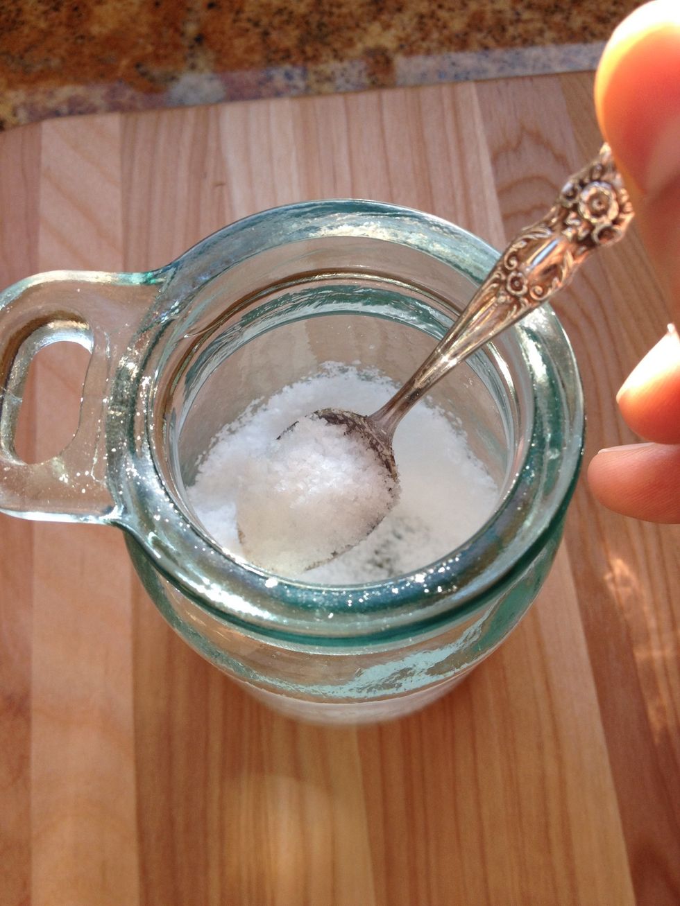 Stir salts. And repeat!
