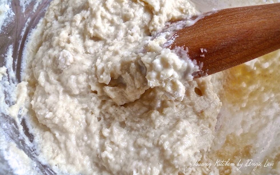 Stir the mixture well.