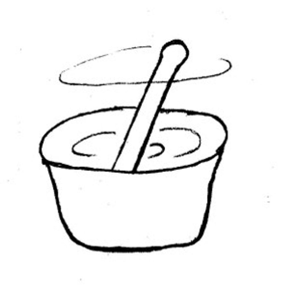 Stir the pan and the rice together and then use the fry.