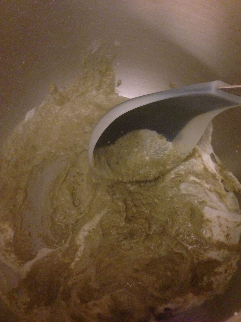 Stir the paste with coconut milk. If it turns too dry, you may add a little bit more of the coconut milk. Stir until fragrant. Yep...you will know it when you reach there