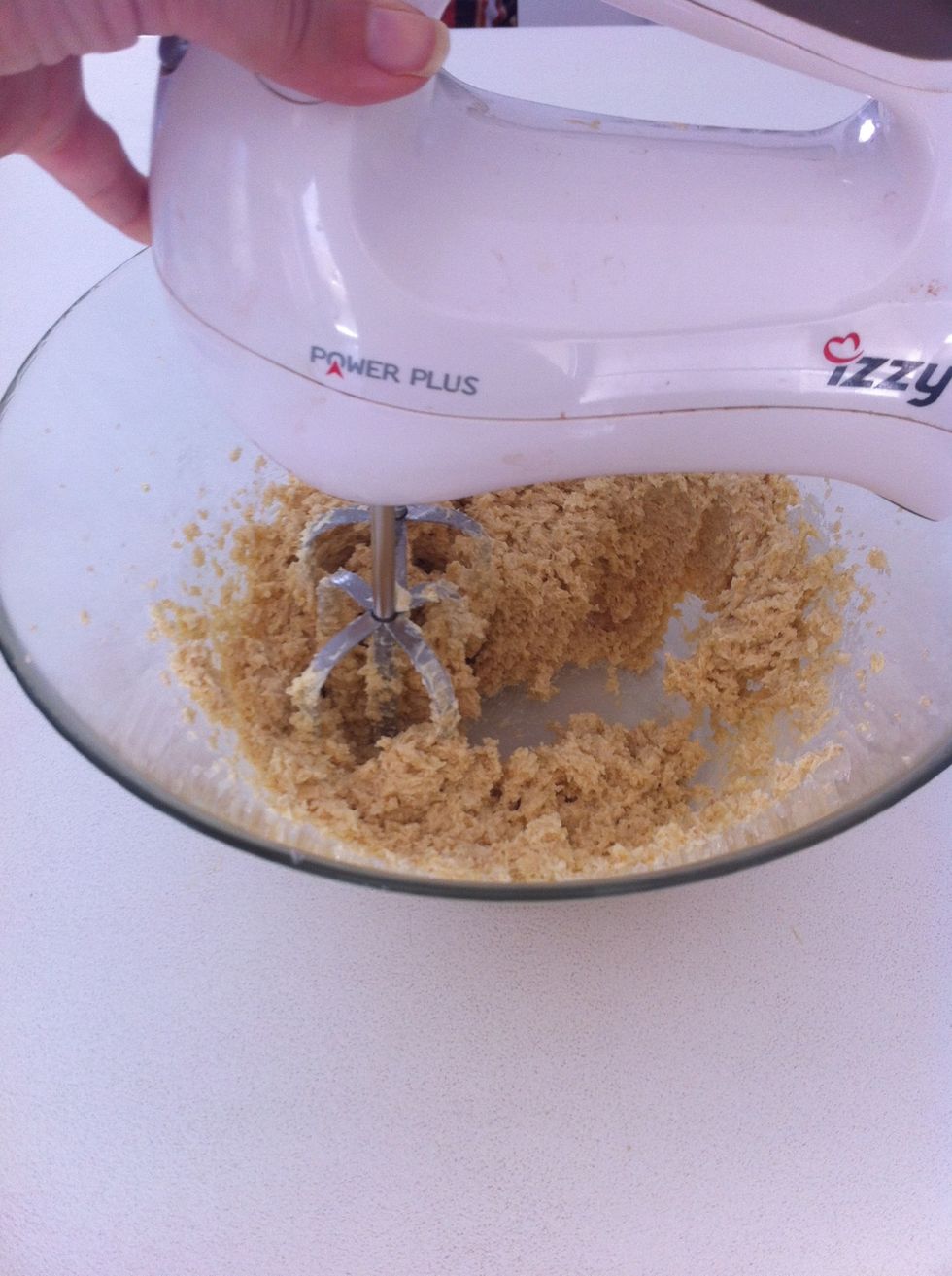 Stir them until mixed.