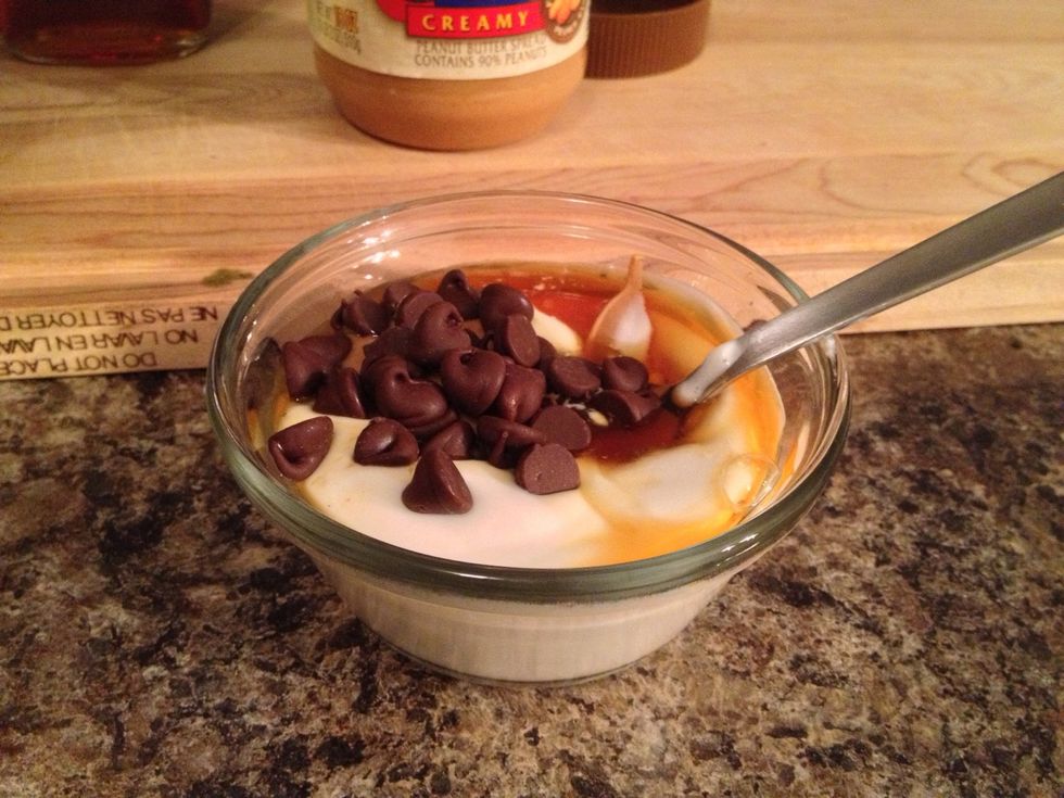 Stir this bad boy up! Mix until all ingredients are incorporated.