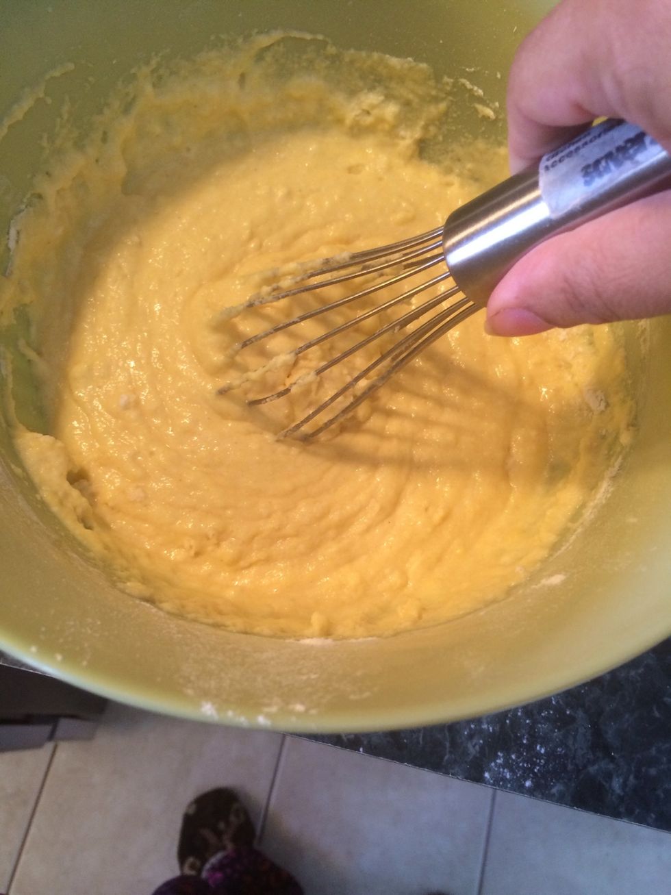 Stir this well and let this sit for 10 minutes.
