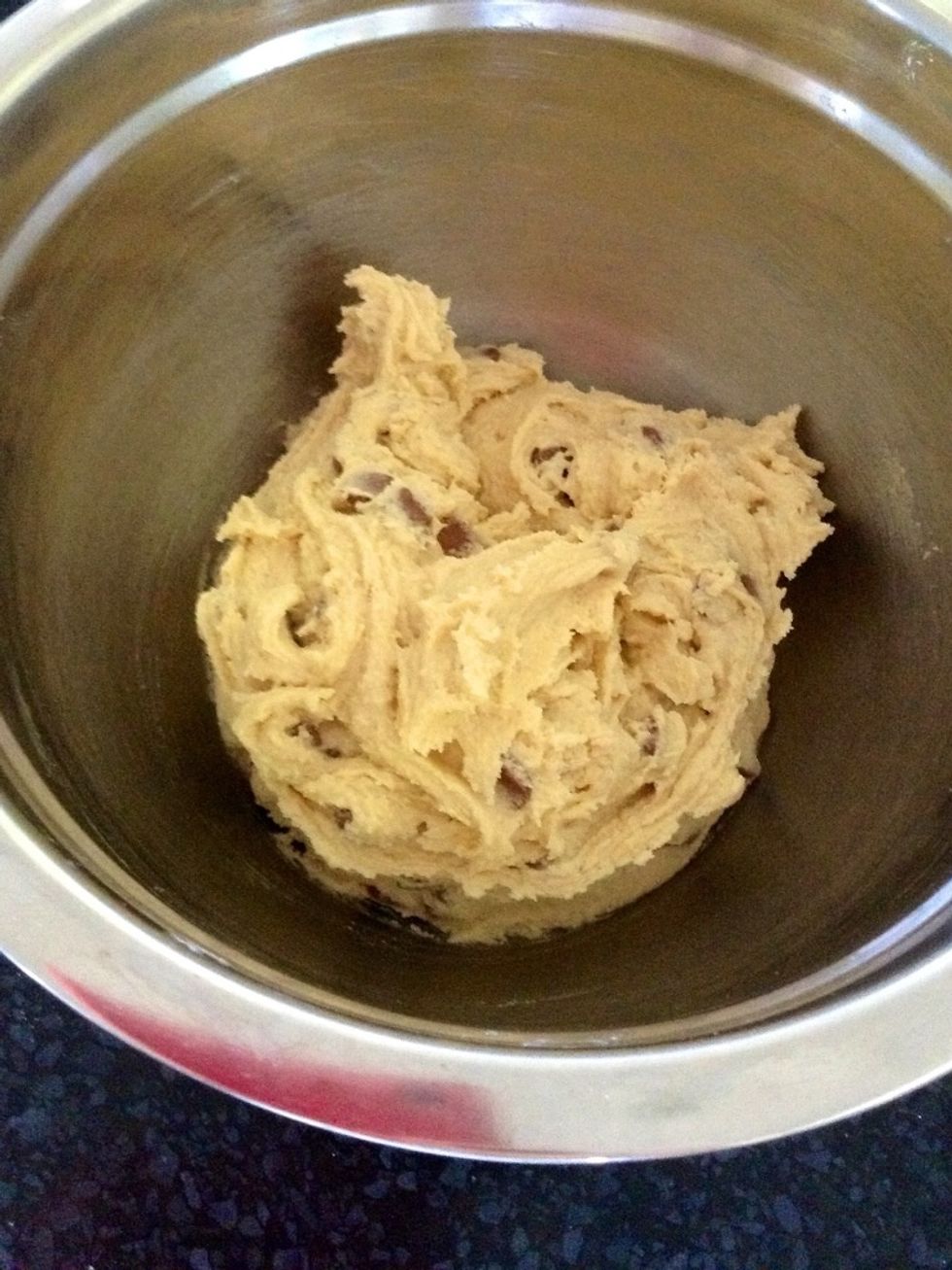 Stir through the milk chocolate chips