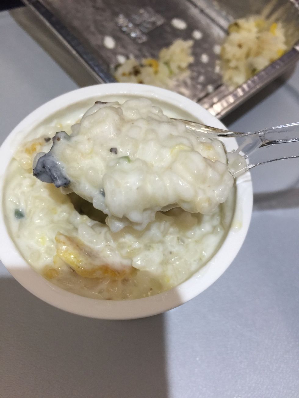 Stir till all mix up.