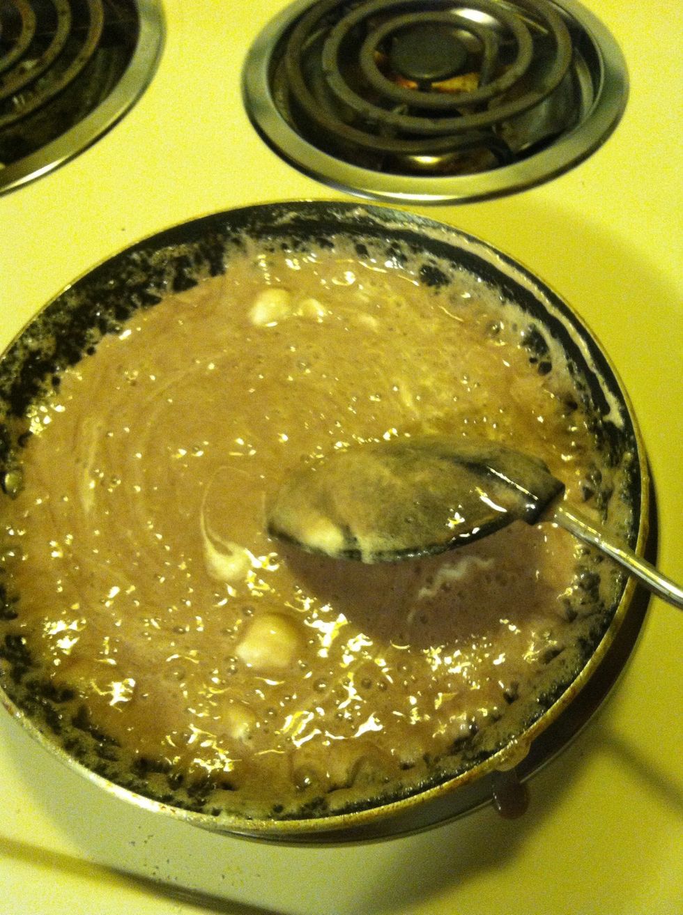 Stir till completely melted