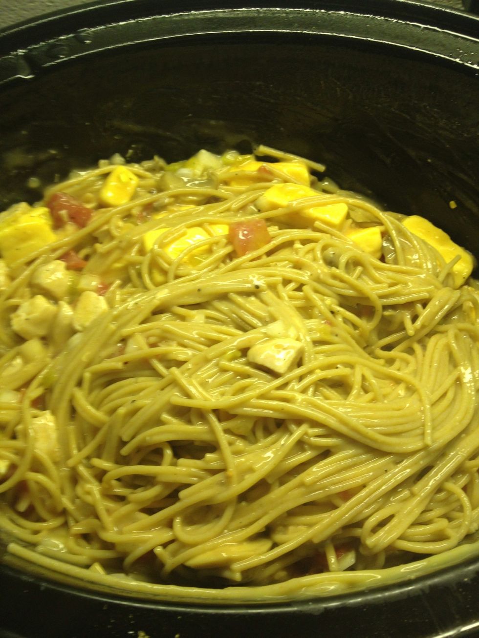 Stir together