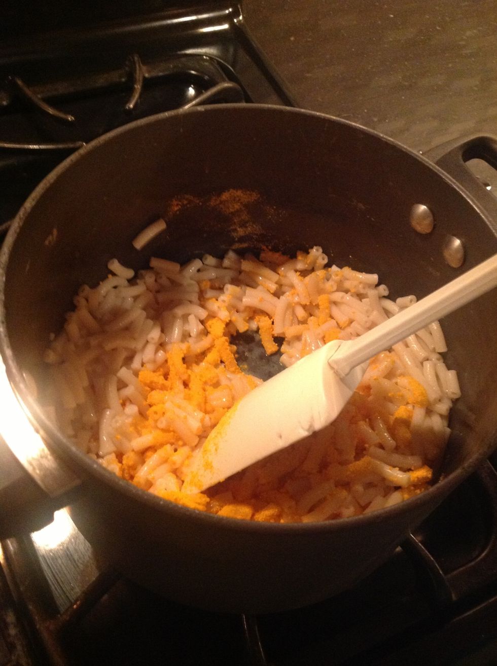 Stir until blended.