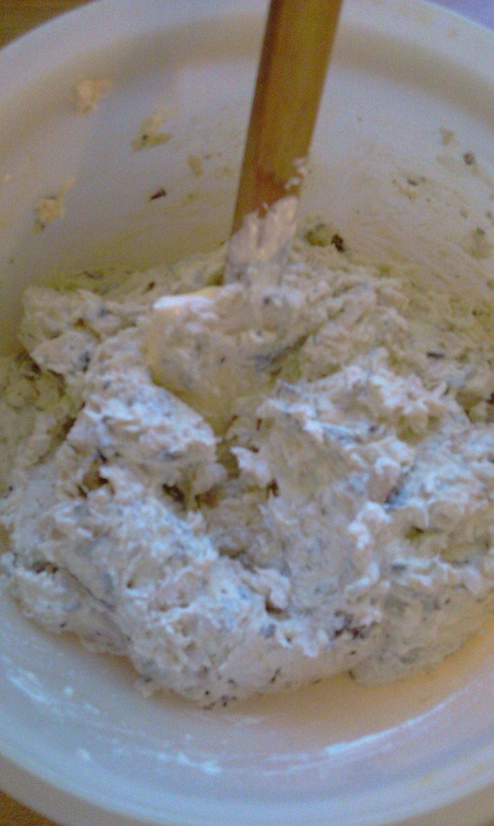 Stir until completely mixed.