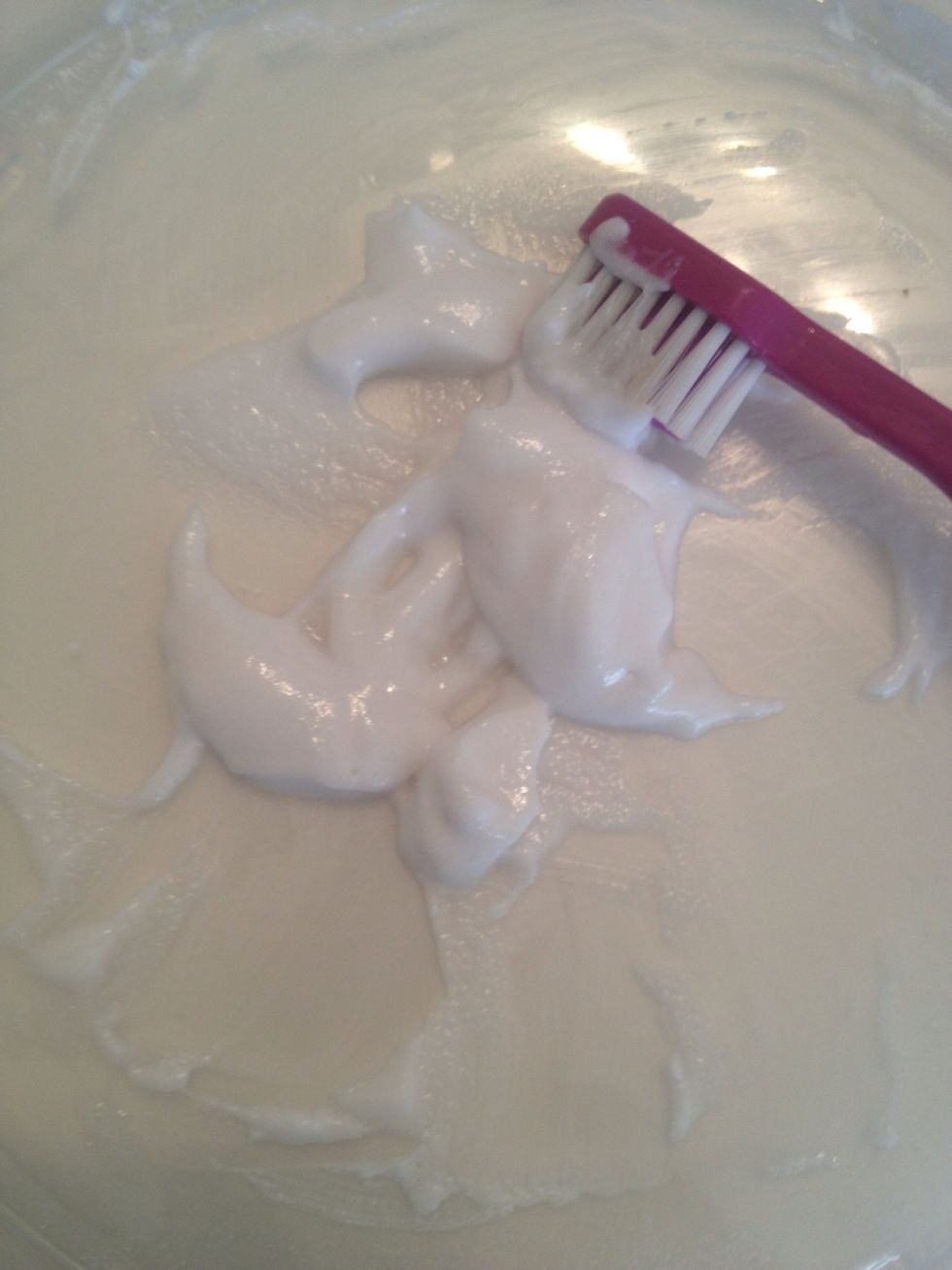 Stir until mixed completely and smooth.