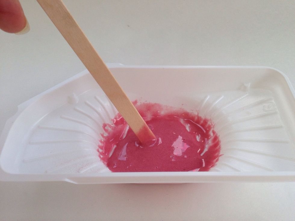 Stir until powder dissolved