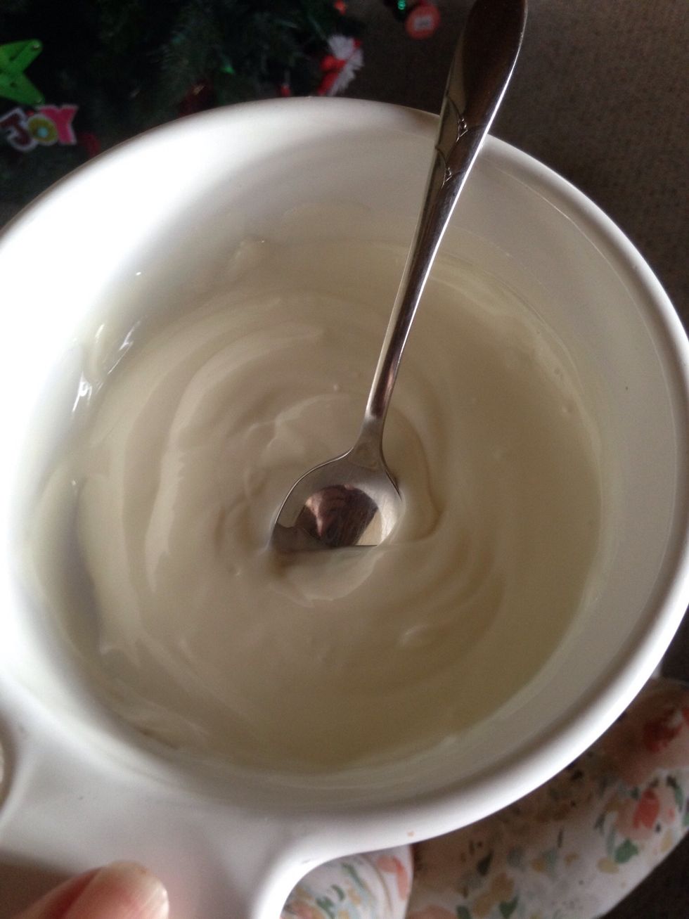 Stir until smooth.