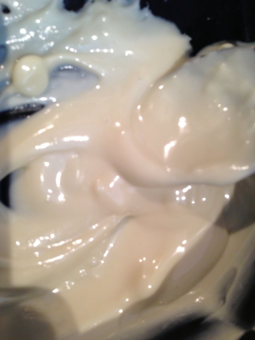 Stir until smooth