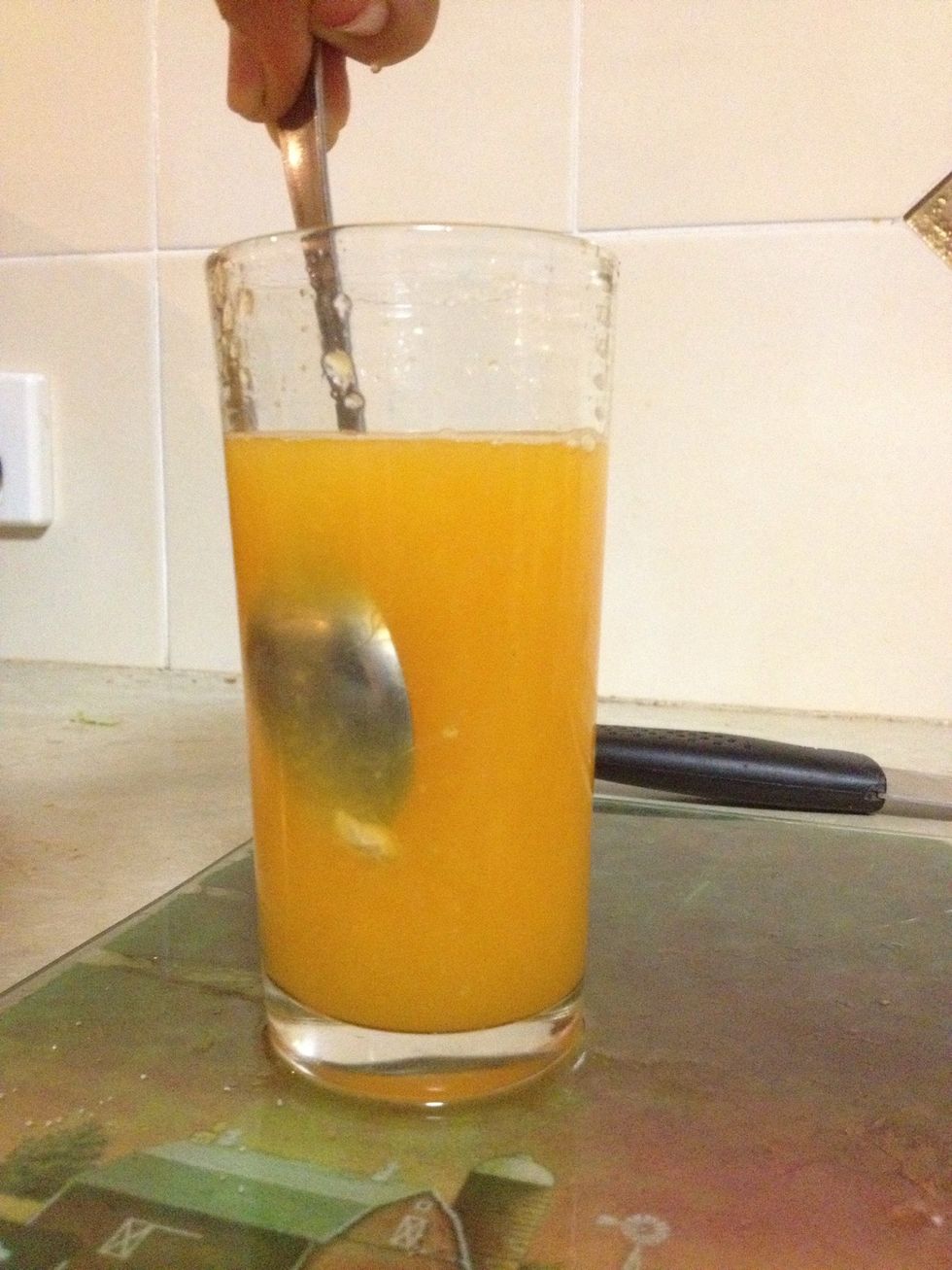 Stir until sugar is dissolved.
