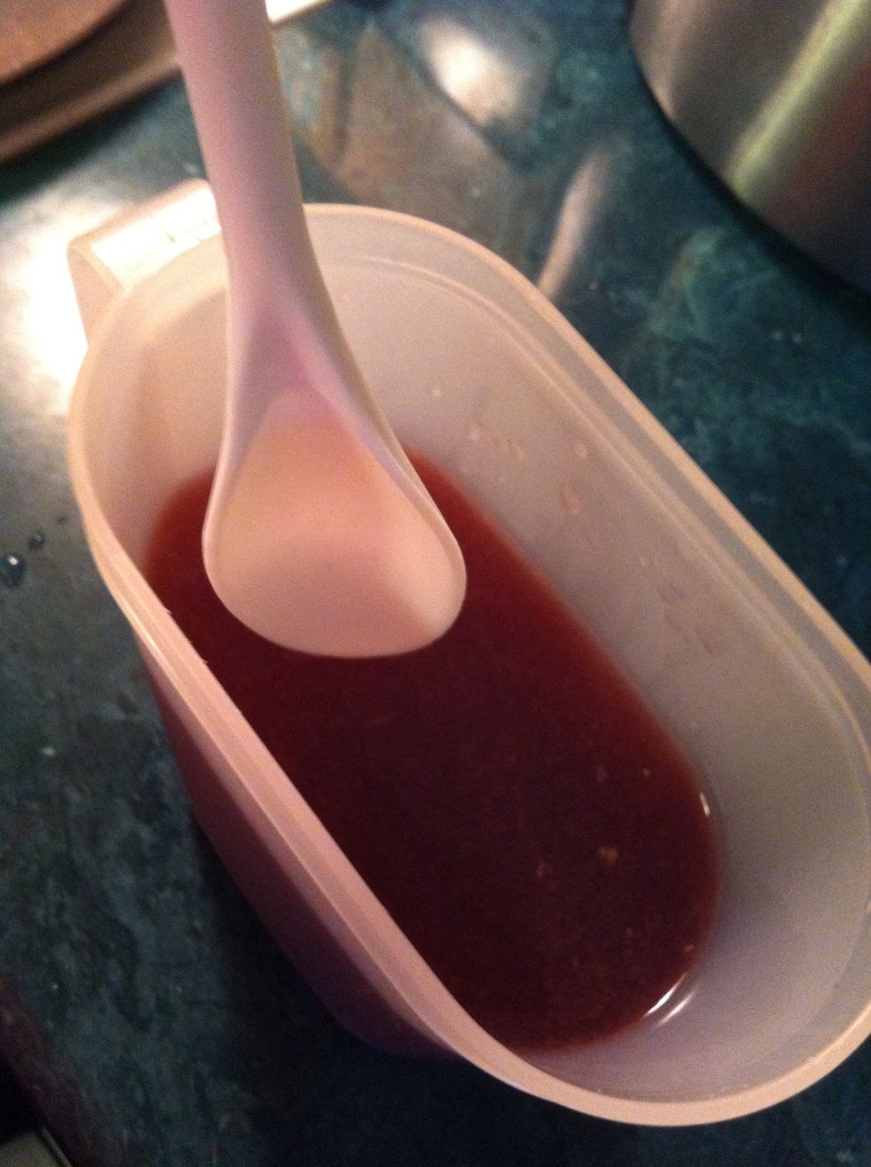 Stir until the sugar is dissolved