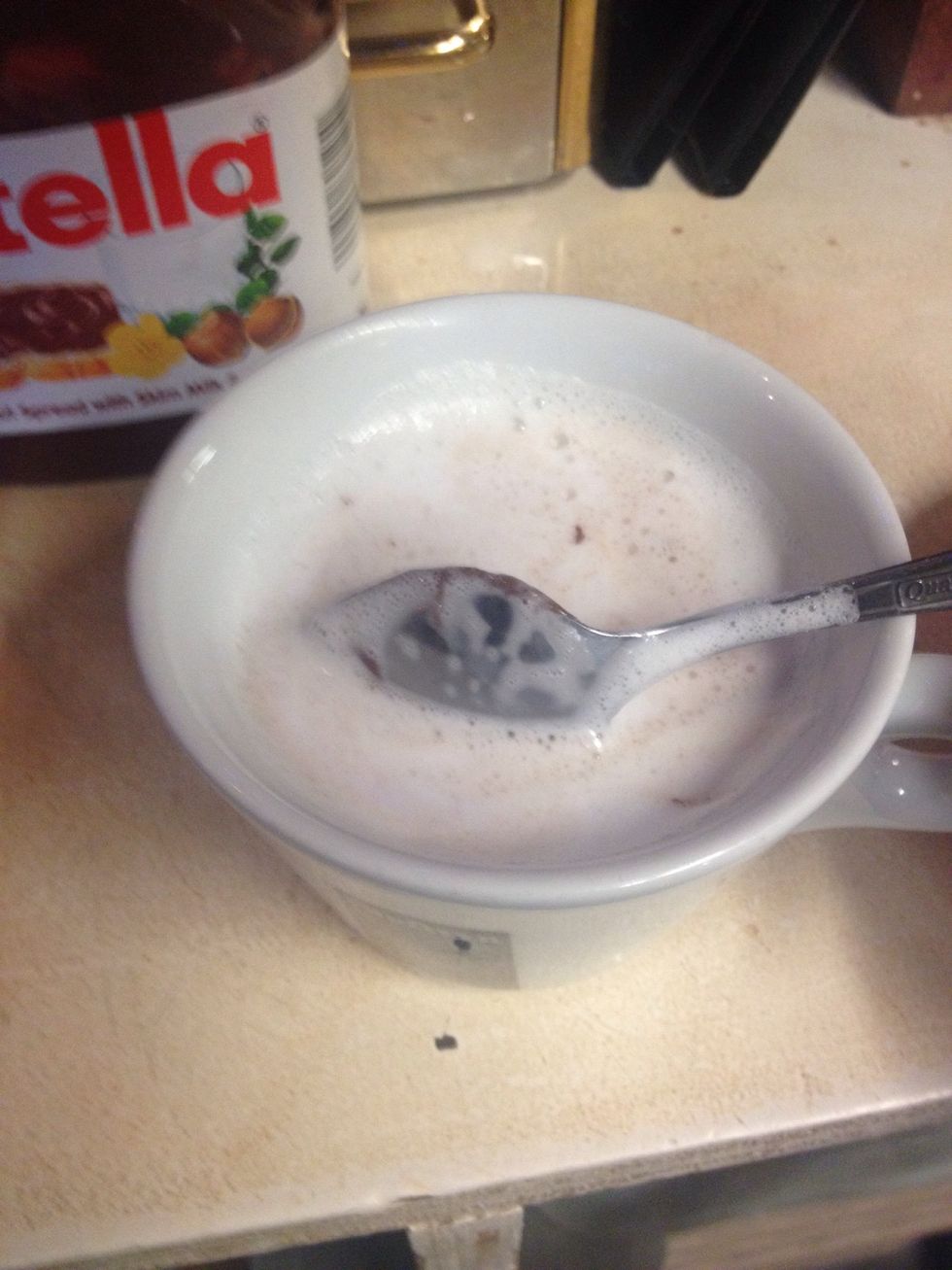 Stir until there are no lumps