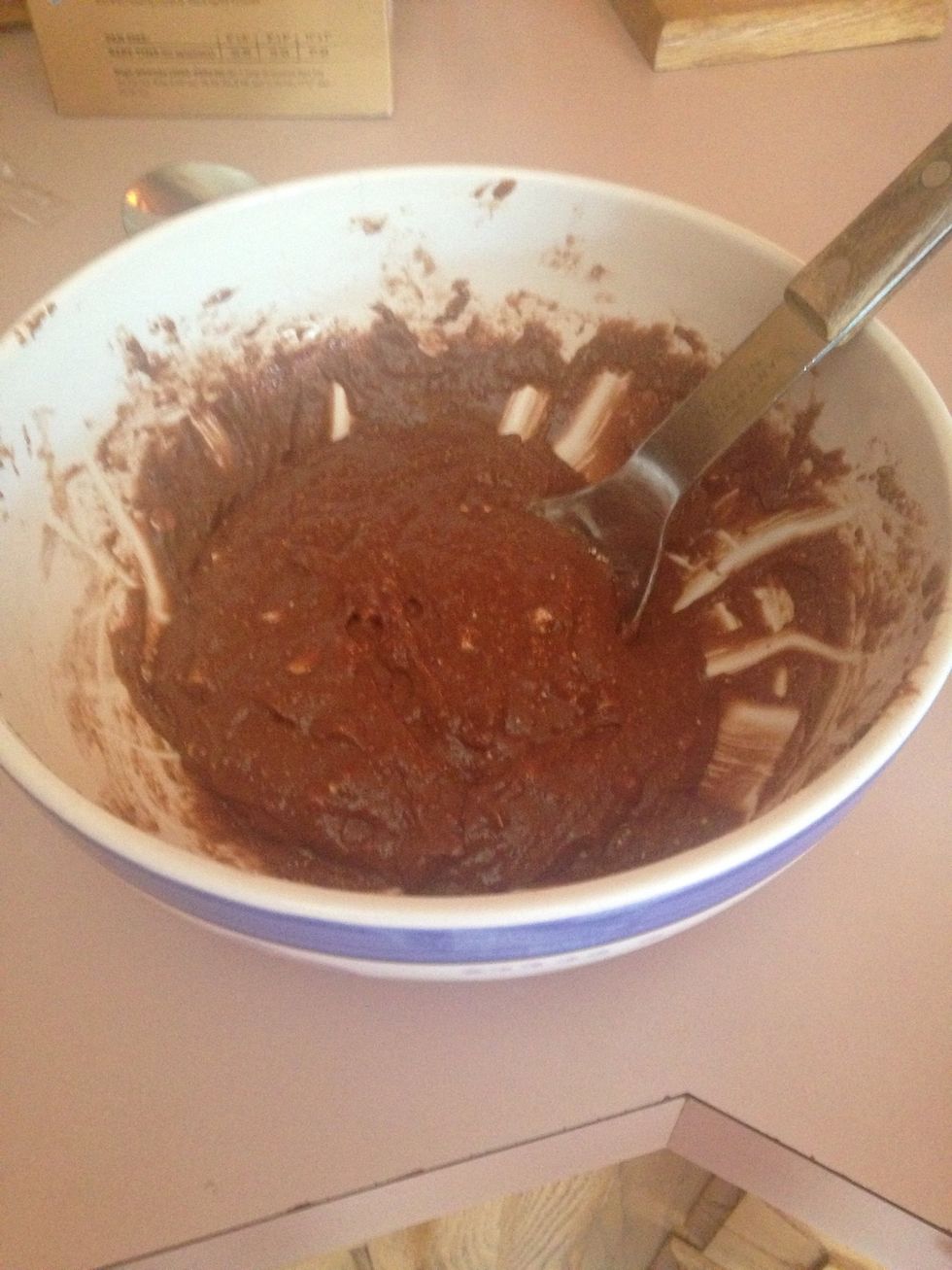 Stir until well blended