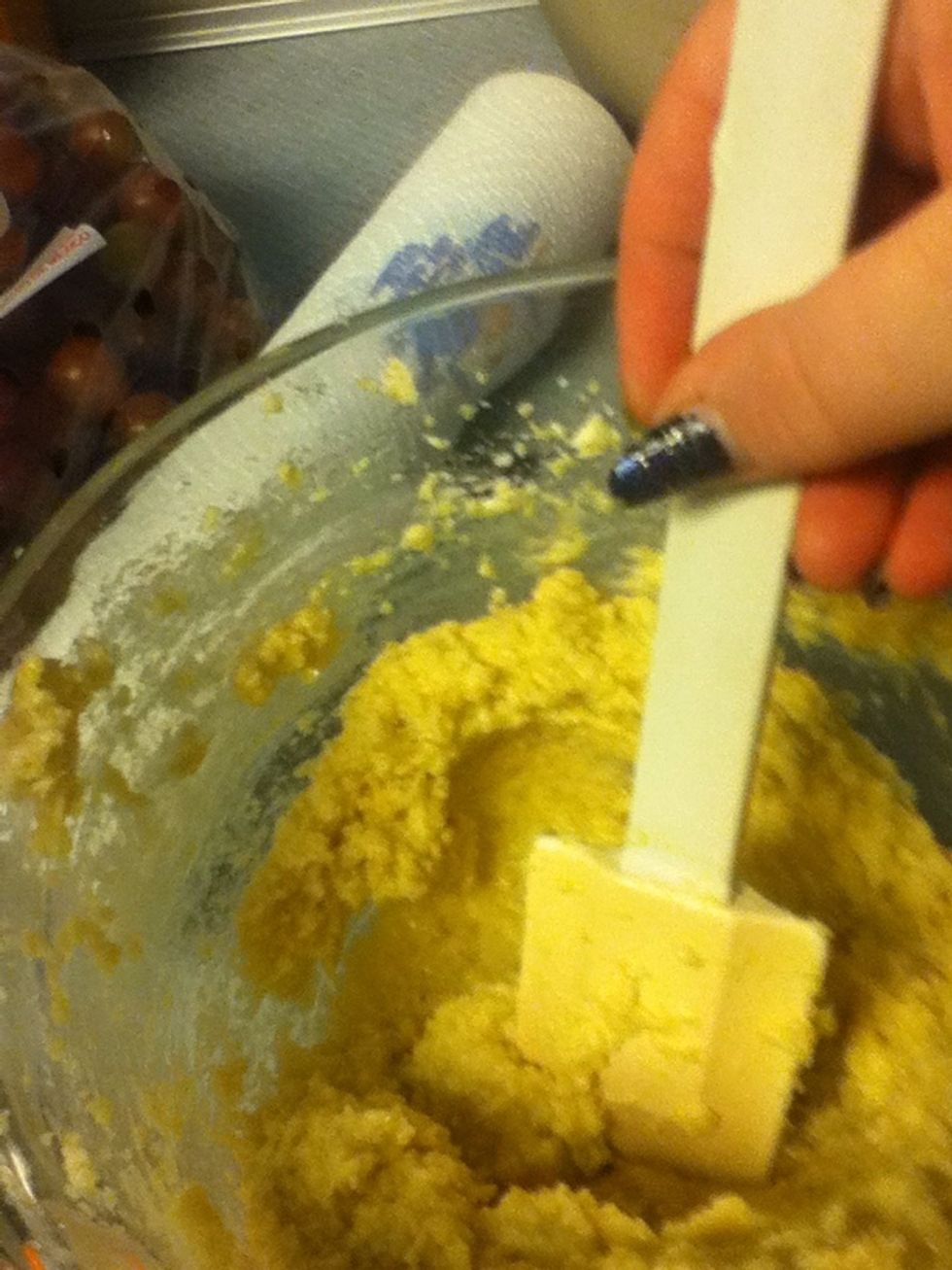 STIR! Very important to stir and not mix.