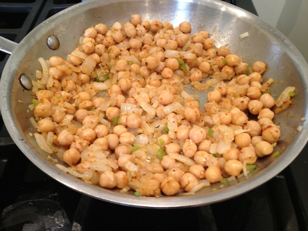 Stir well, and cook for another minute.