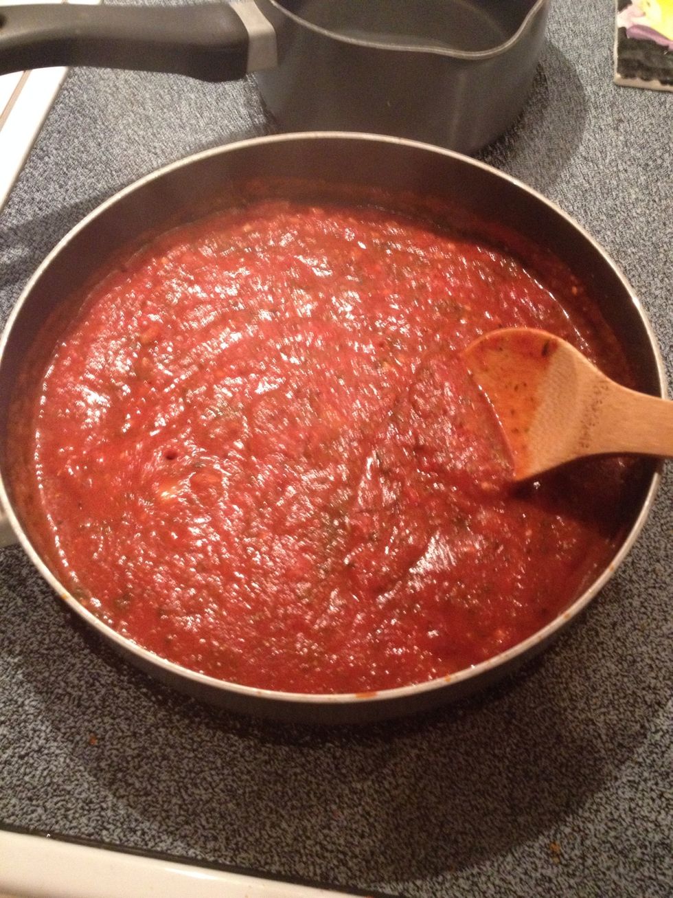 Stir well over medium low heat.