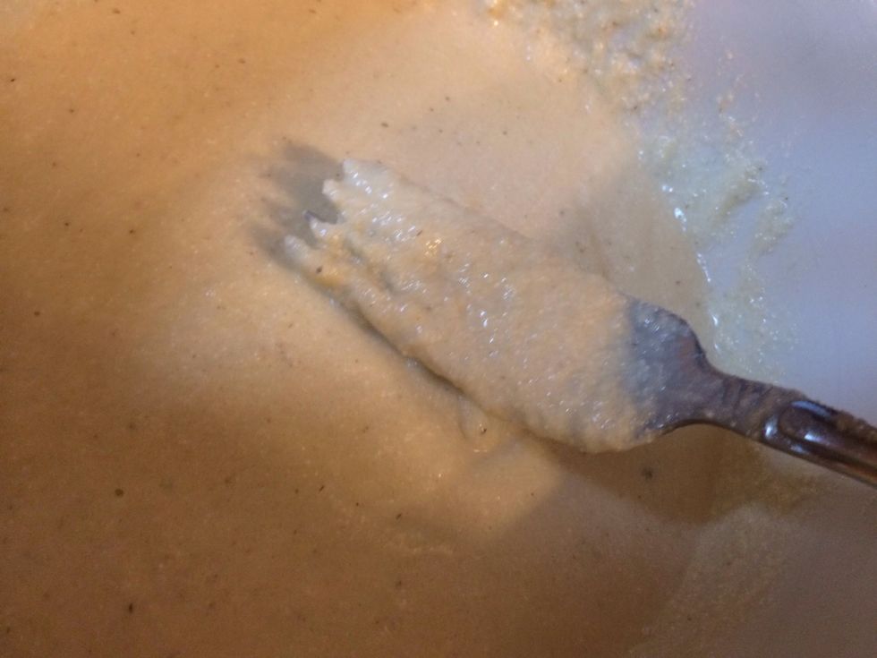 Stir well until no lumps.