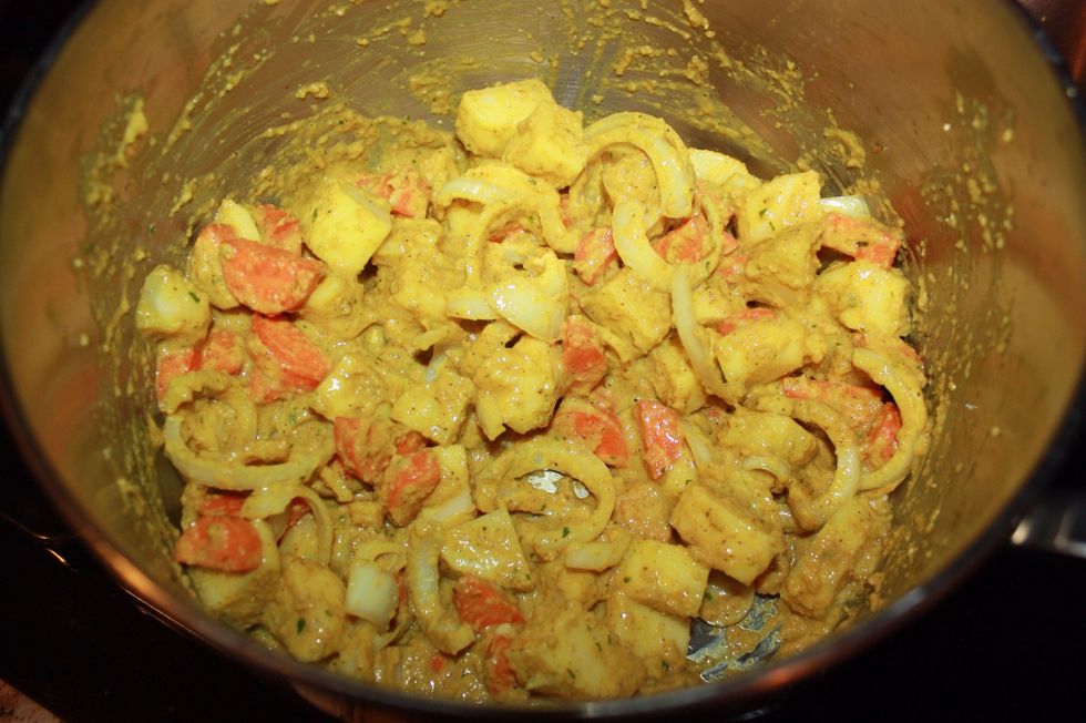 Stir well