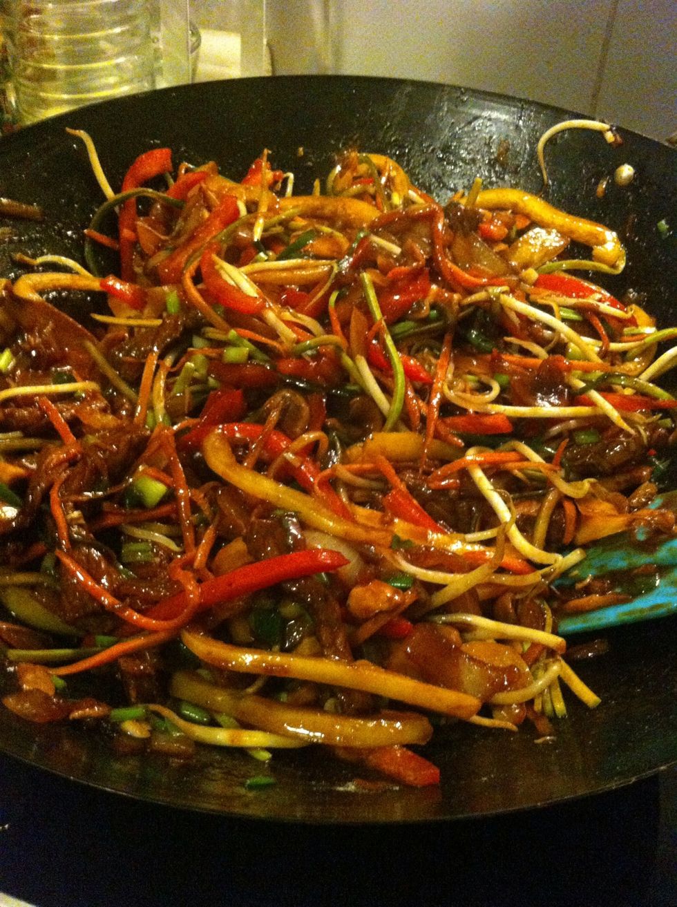 Stir well