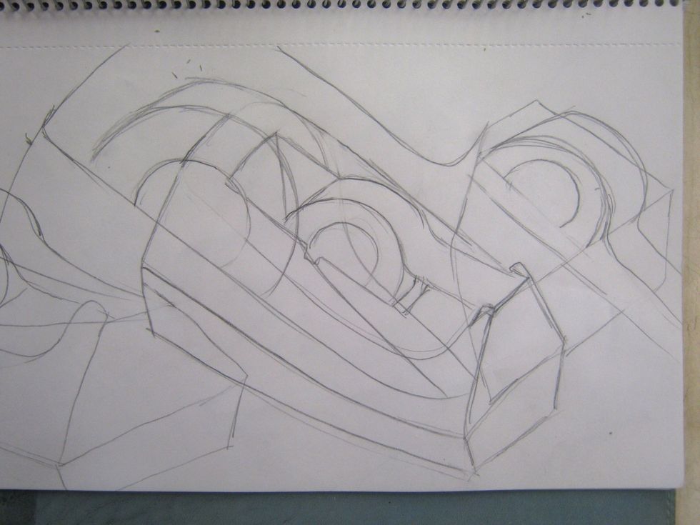 Stop when it feels right. This will be our base drawing.