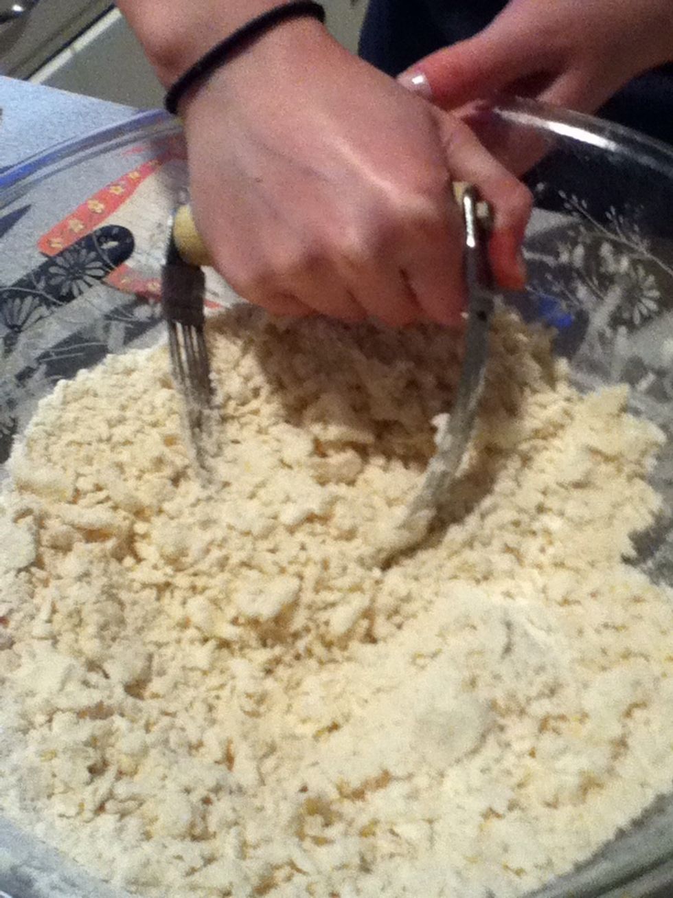 Stop when it looks like this.