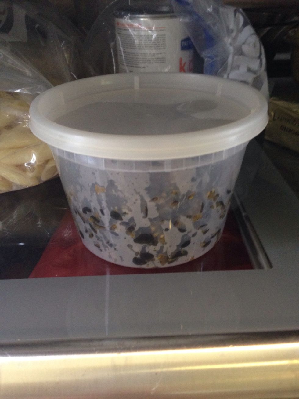 Store in a container and chill until ready to serve.