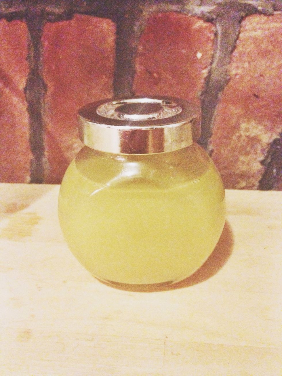 Store in a small jar. Cream will be runny, it can take 24-48 hours to thicken and may need encouragement with refrigeration.