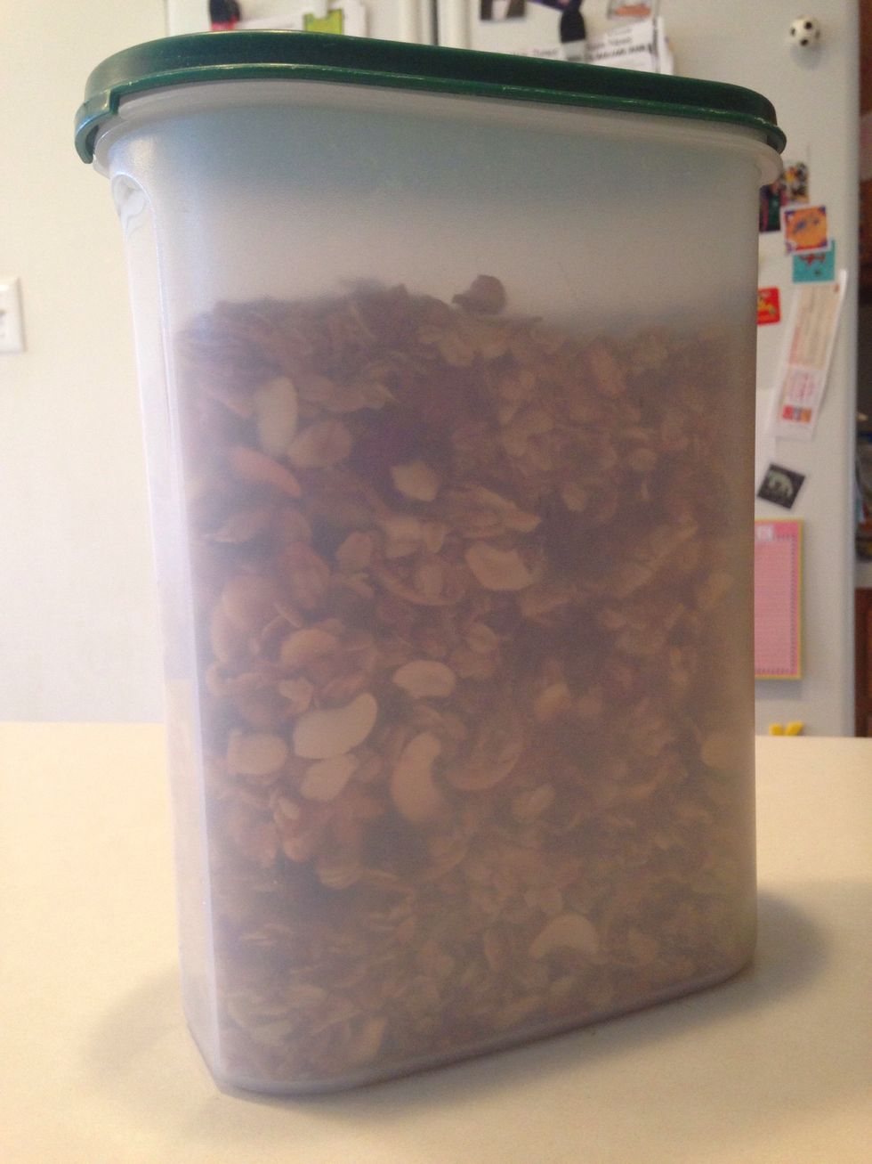 Store in an airtight container. Enjoy!