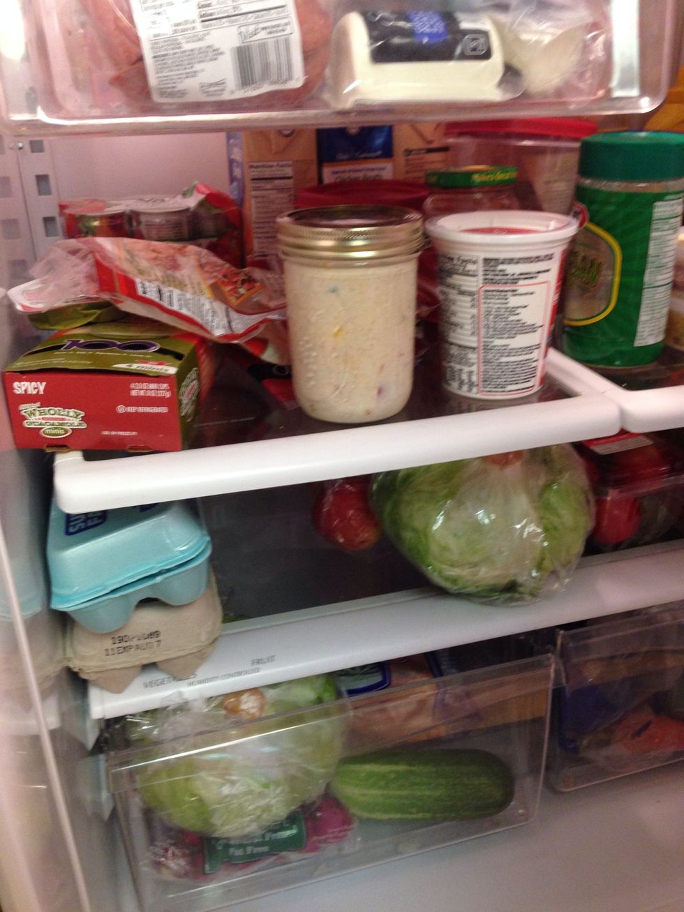 Store in fridge overnight and eat in the morning!