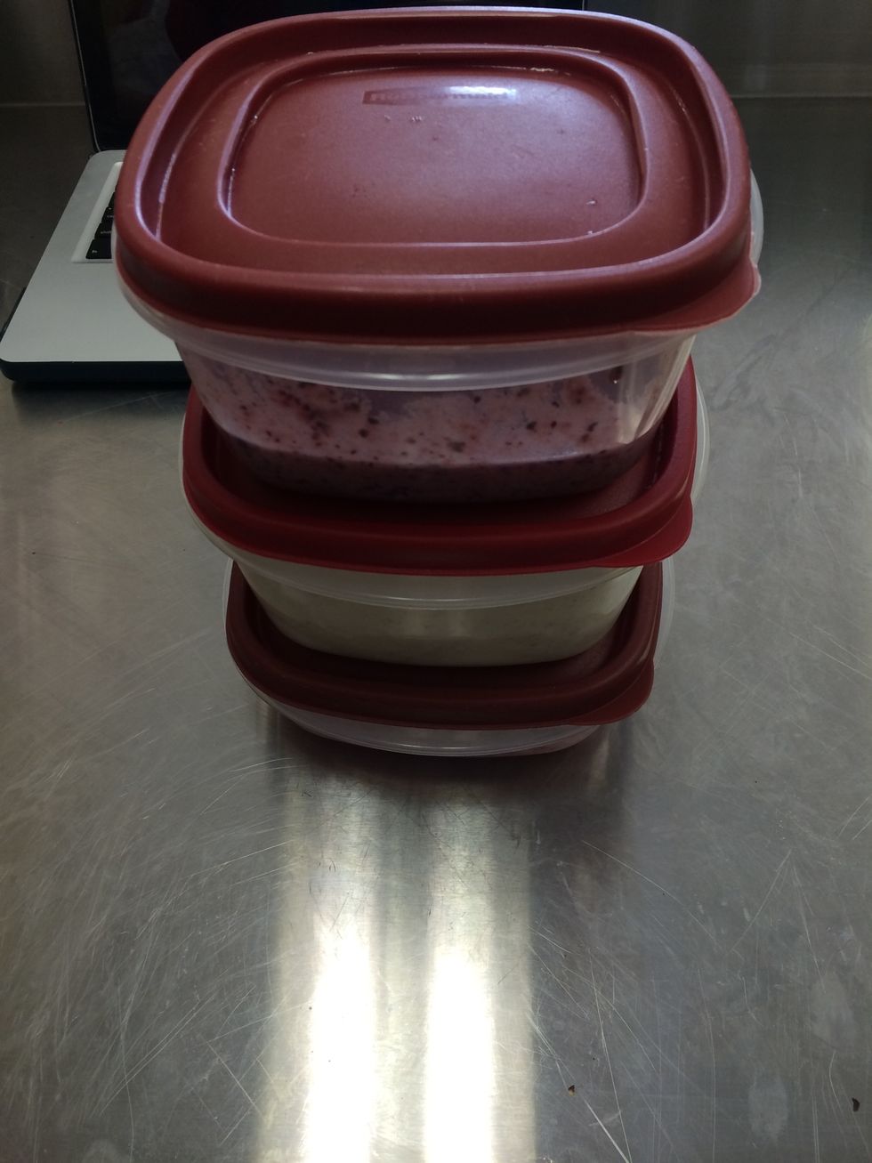 Store overnight in fridge.