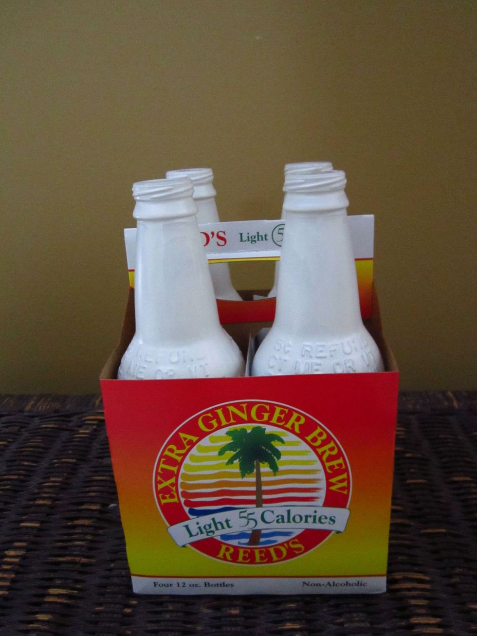 Store the unused bottles in a container until you need them. Spray painted glass is extremely susceptible to scratches (just a fingernail can, in fact, scratch your creation) so handle them with care!