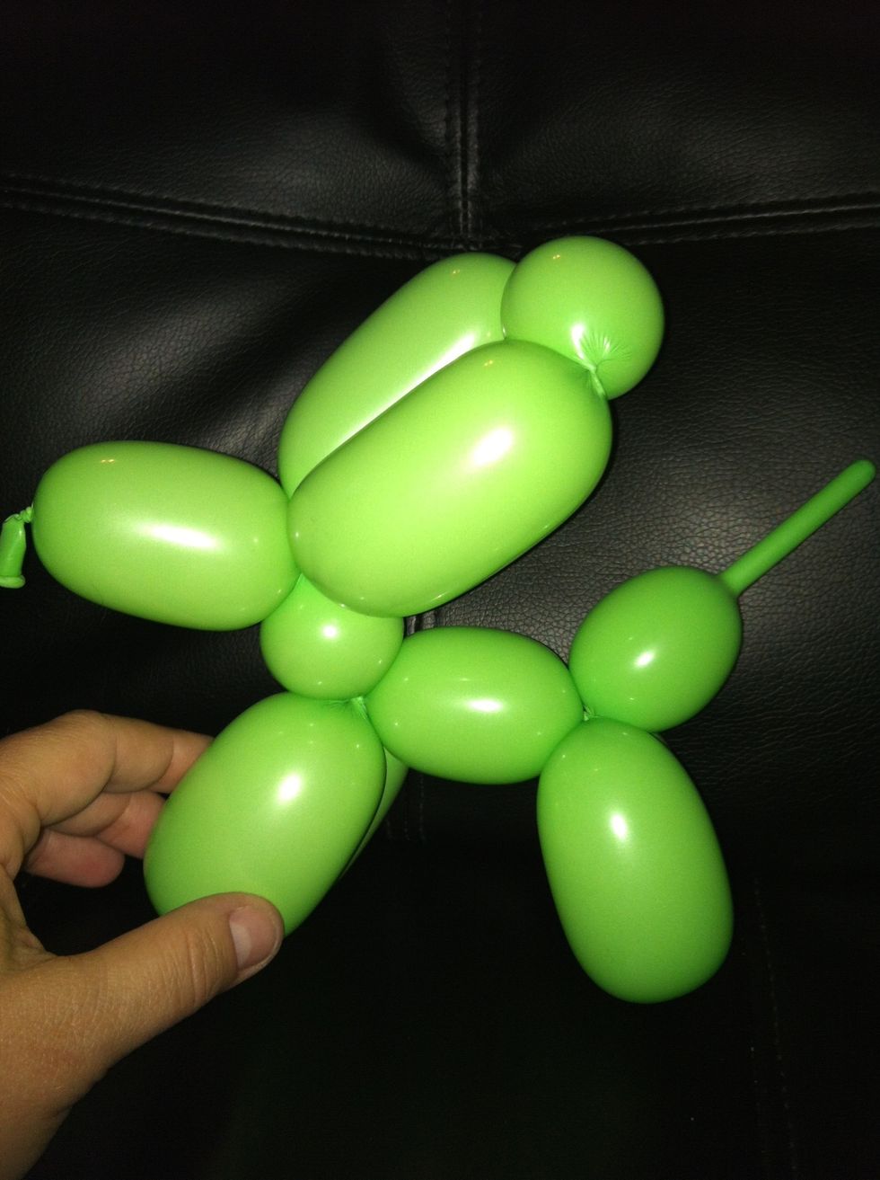 Straighten out all the groups of bubbles