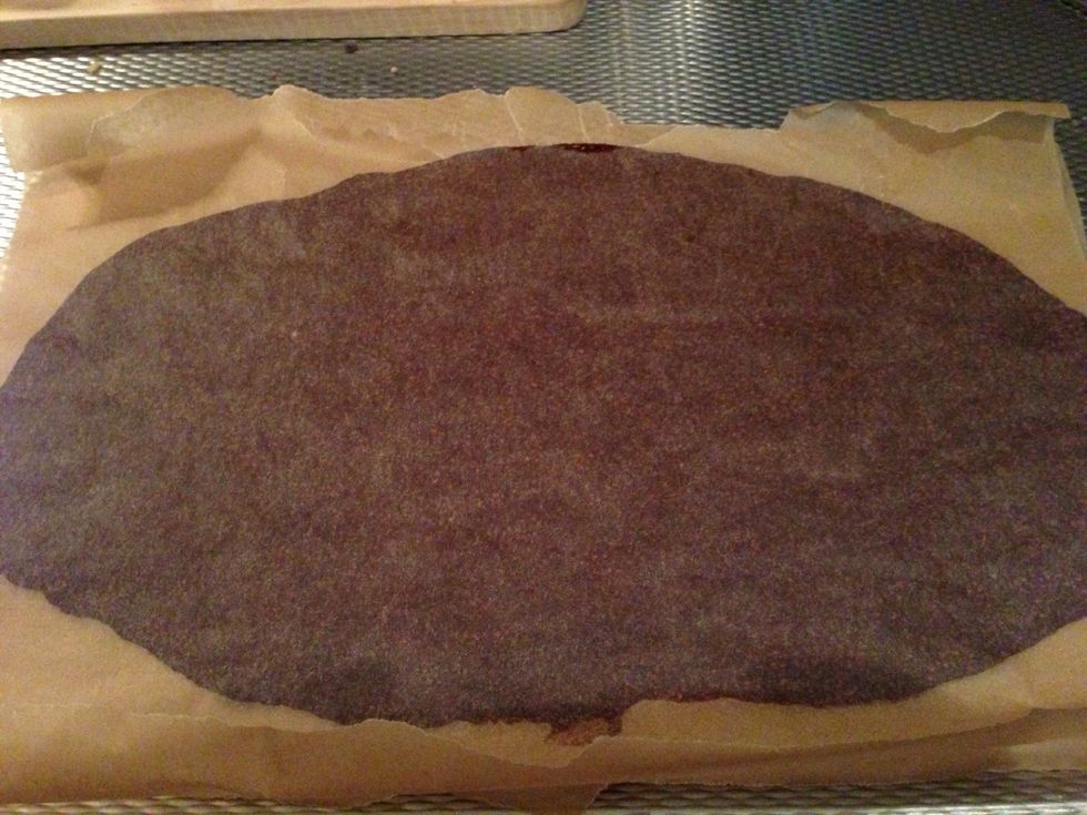 Straighten out to at least 0,5cm, but a bit thinner if you can.