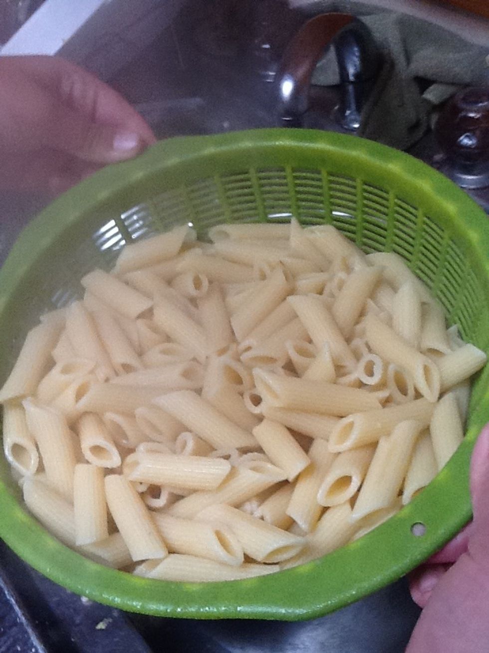 Strain penne.