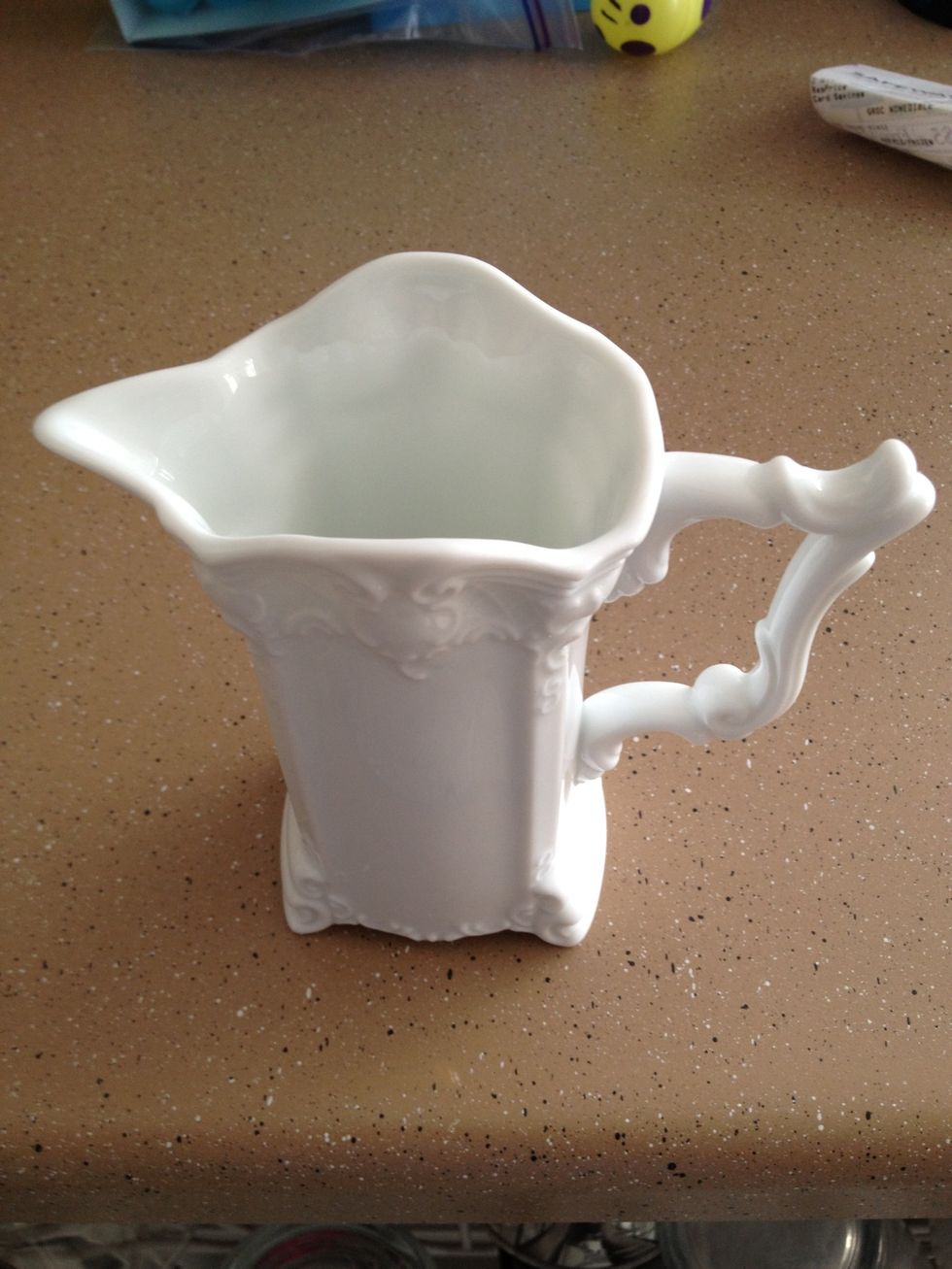 Strain syrup into a container. If making the night before, Tupperware or into a syrup bowl to serve.