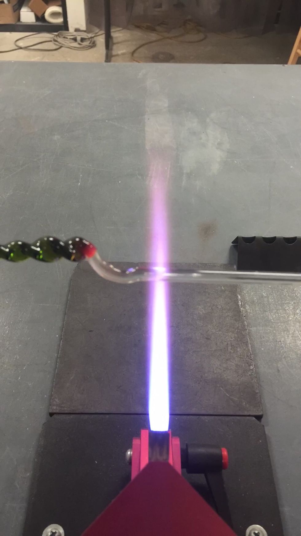 Stretch the clear out a bit more.