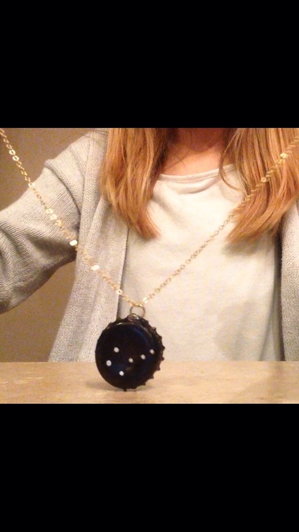 String it onto a necklace chain
