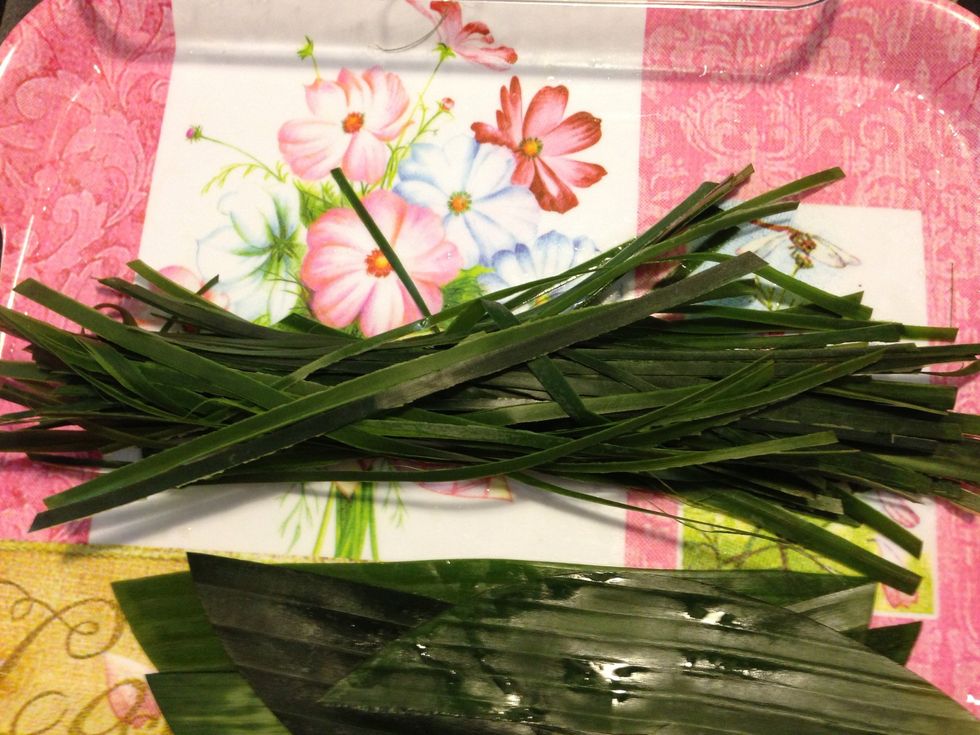 String of leaves