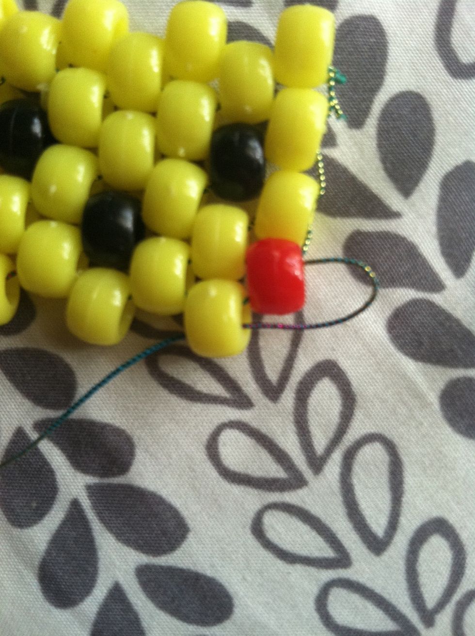 String the string to the yellow haha.